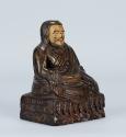 Arhat Ajita; Tibet or China; 17th century; wood with pigments; Rubin Museum of Himalayan Art; C…