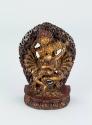 Hevajra; Tibet; 19th-20th century; wood; Rubin Museum of Himalayan Art; gift of Shelley and Don…