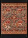 Wangguli, Akheradza, and four other Newar artists (active mid-15th century); Four Mandalas of t…