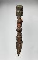 Ritual Peg (purba); Tibet; 17th century; wood with pigments; Rubin Museum of Himalayan Art; C20…