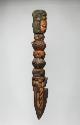 Ritual Peg (purba); Tibet; 17th century; wood with pigments; Rubin Museum of Himalayan Art; C20…