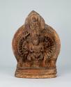 Cosmic Vishnu (Vishvarupa); Nepal; 17th -18th century; clay; Rubin Museum of Himalayan Art; C20…