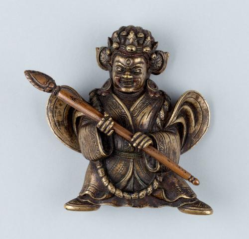 Lekden Mahakala; Tibet; date unknown; metalwork; Rubin Museum of Himalayan Art; C2003.17.1 (HAR…