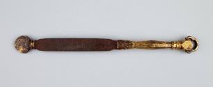 File from a Ritual File Set; Tibet; 16th century; gilt iron and mixed metals; Rubin Museum of H…